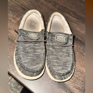Hey Dude Kids Gray Slippers